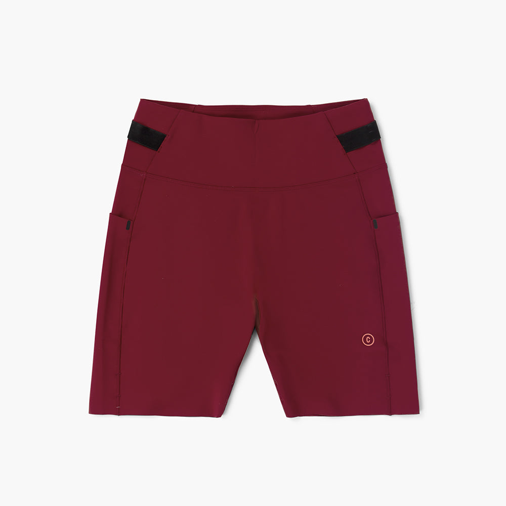 ciele-w-fsttight-short-7-crimson-red-shorts-damen image 1