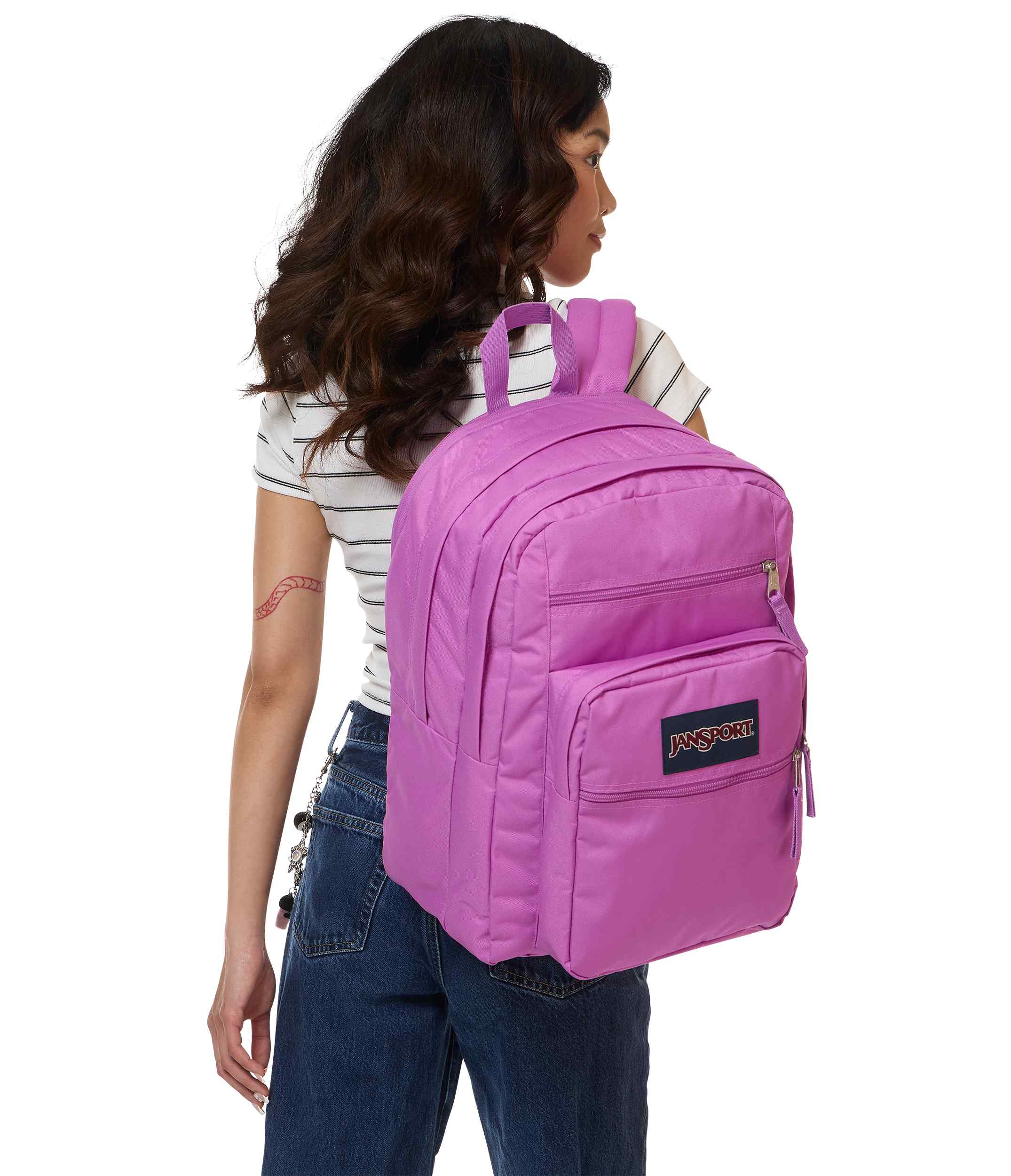 jansport-big-student-schulrucksack-digital-fuchsia-15-zoll-laptop image 8