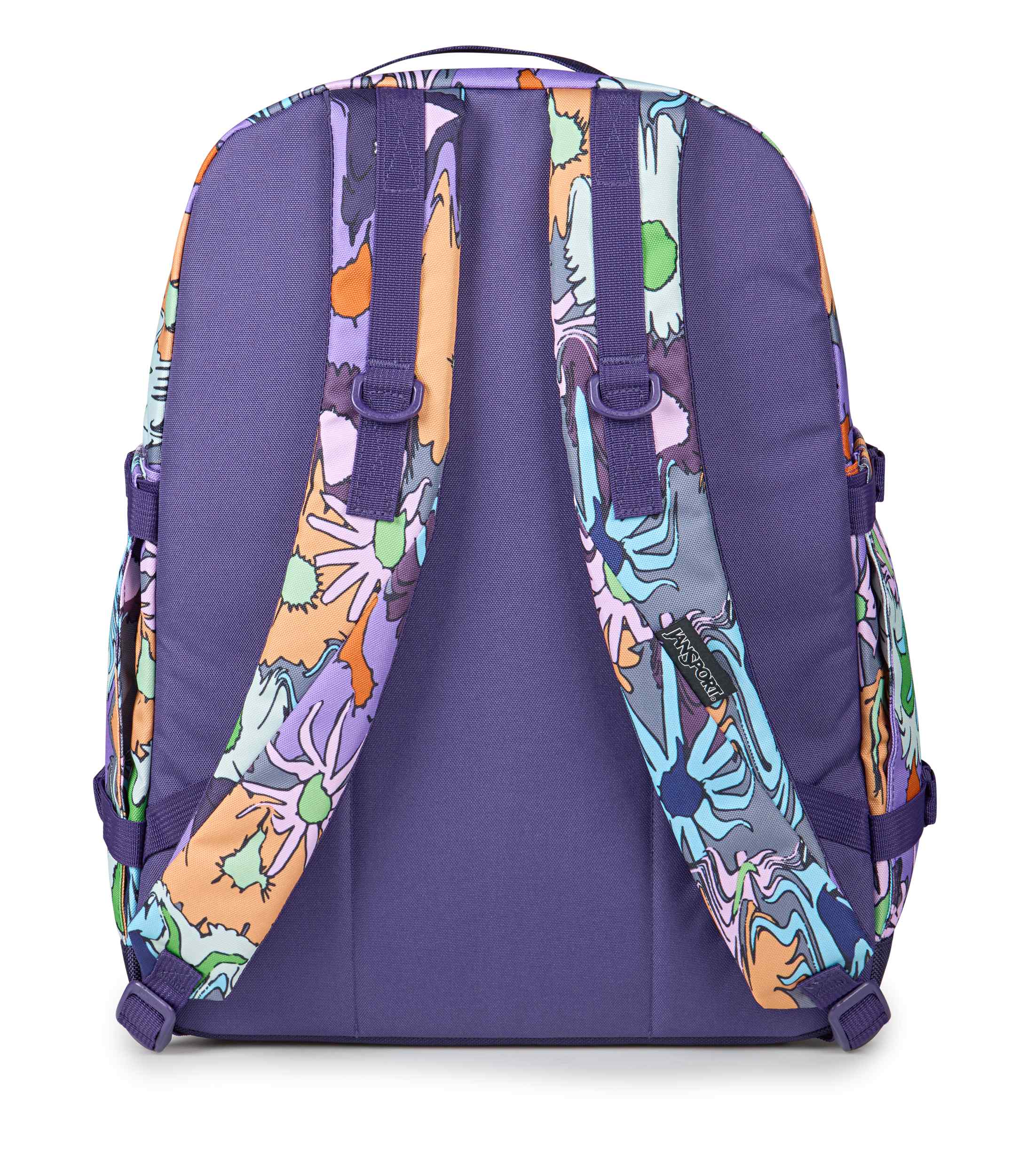 jansport-small-seattle-pack-rucksack-melted-blooms-yellow image 3