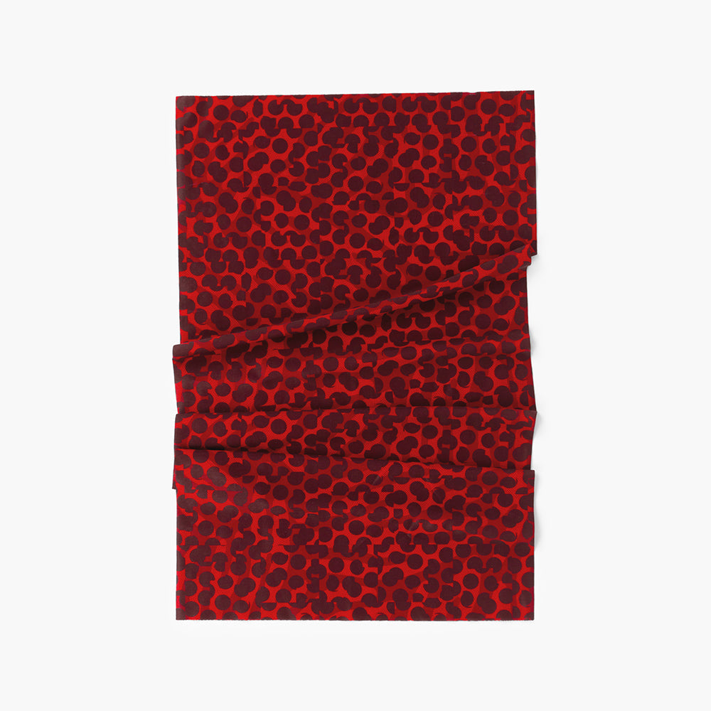 ciele-bfcollar-all-over-dotra-halstuch-merlot-rot image 1