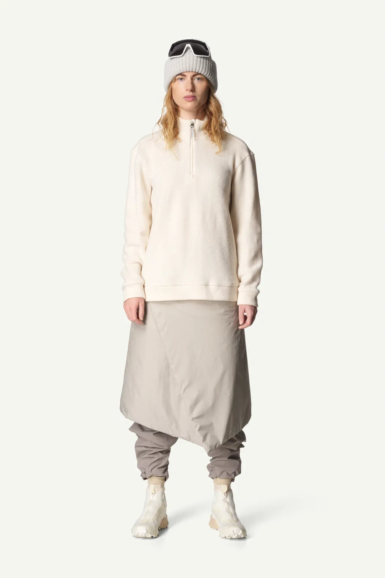 houdini-alto-w-s-alto-half-zip-merino-fleece-damen-sugar-snow image 2