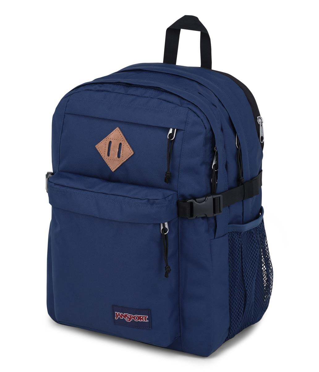 jansport-main-campus-rucksack-navy-laptopfach-large image 2