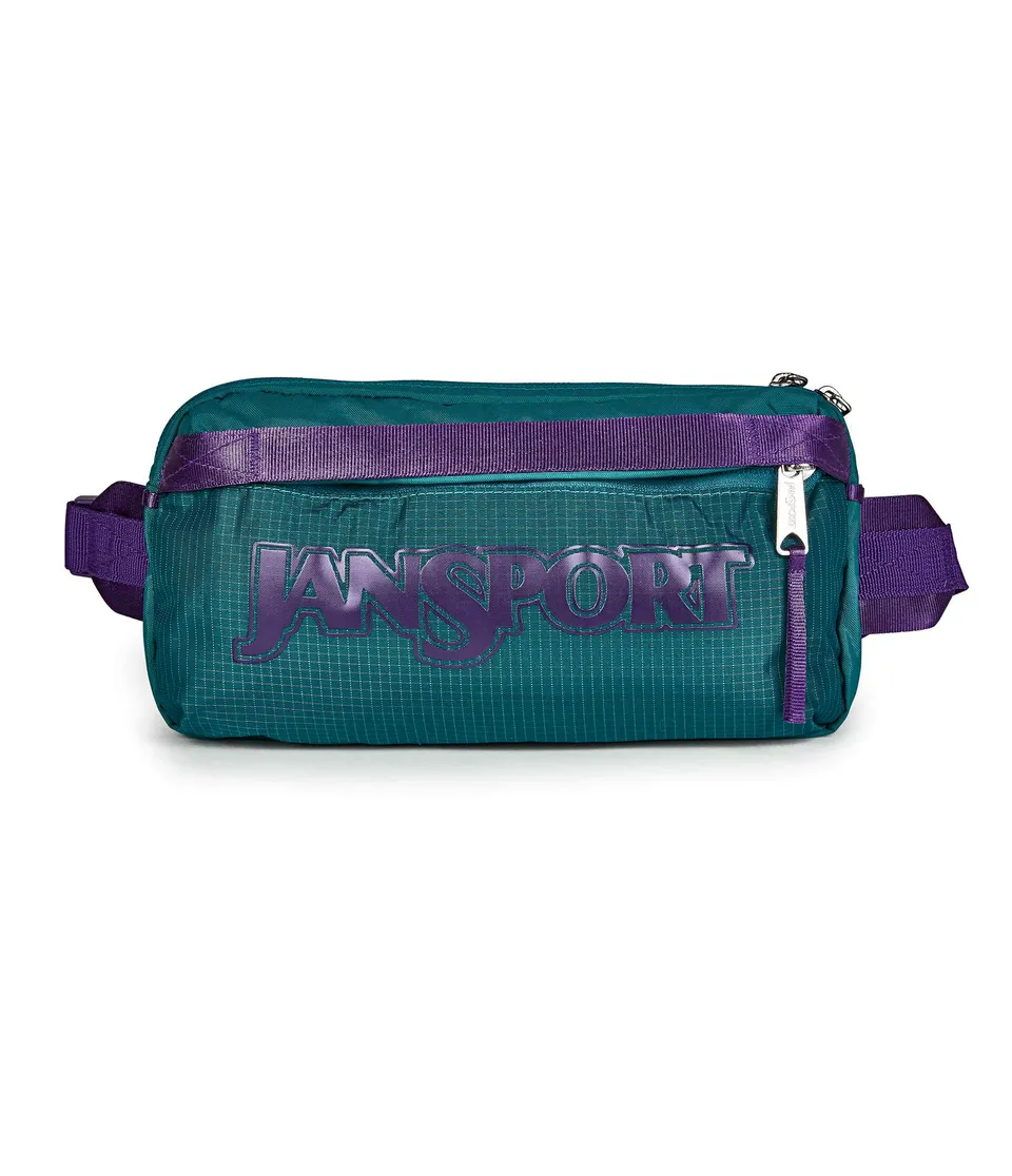 jansport-washington-waistpack-bauchtasche-emerald-pool-retro image 1