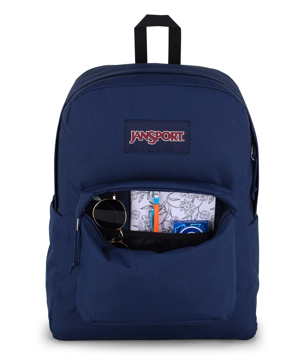 jansport-superbreak-plus-rucksack-navy-mit-laptopfach image 6