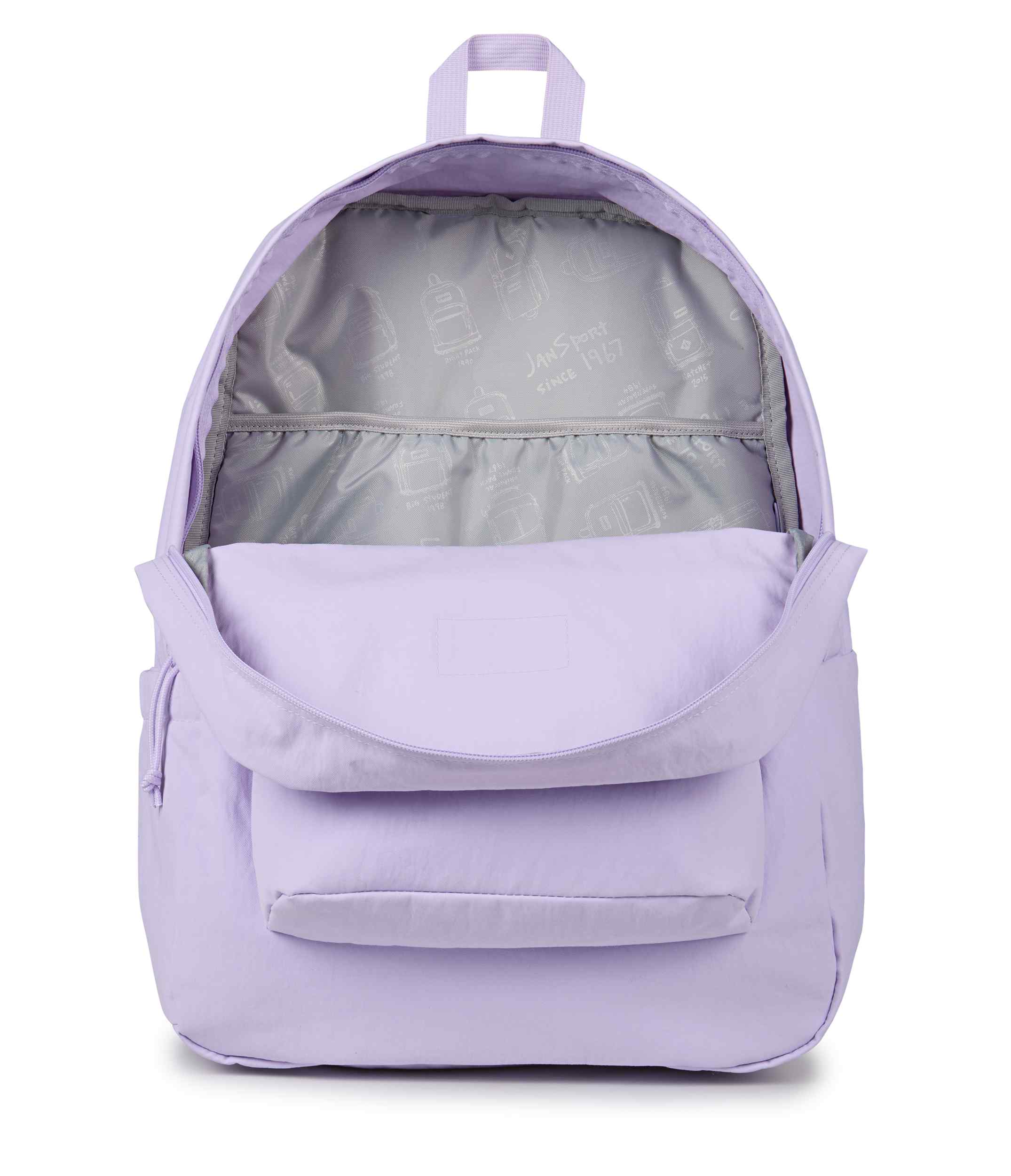 jansport-superbreak-plus-fx-rucksack-pastel-lilac-mit-laptopfach image 4