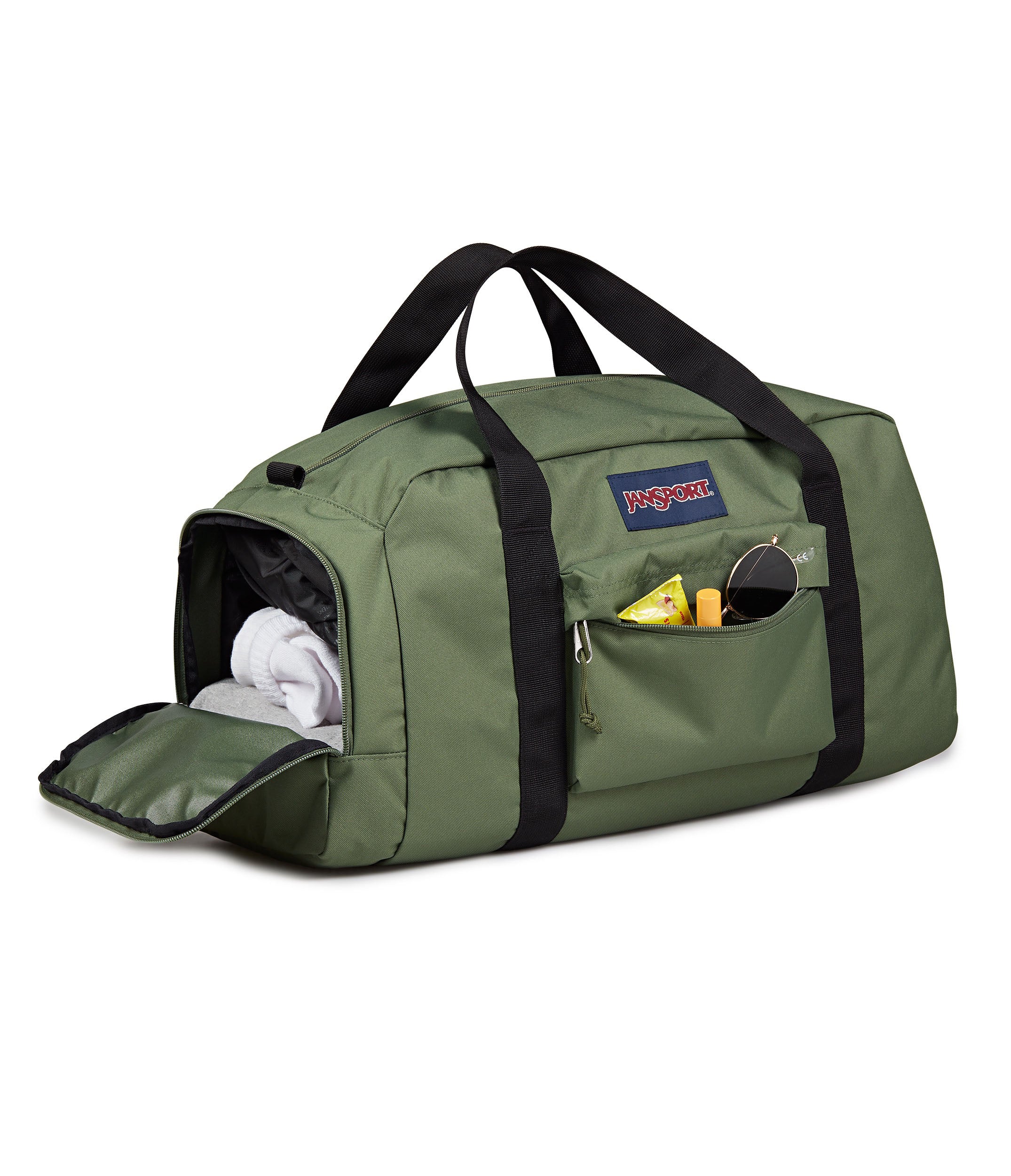 jansport-weekender-medium-reisetasche-cargo-green image 4