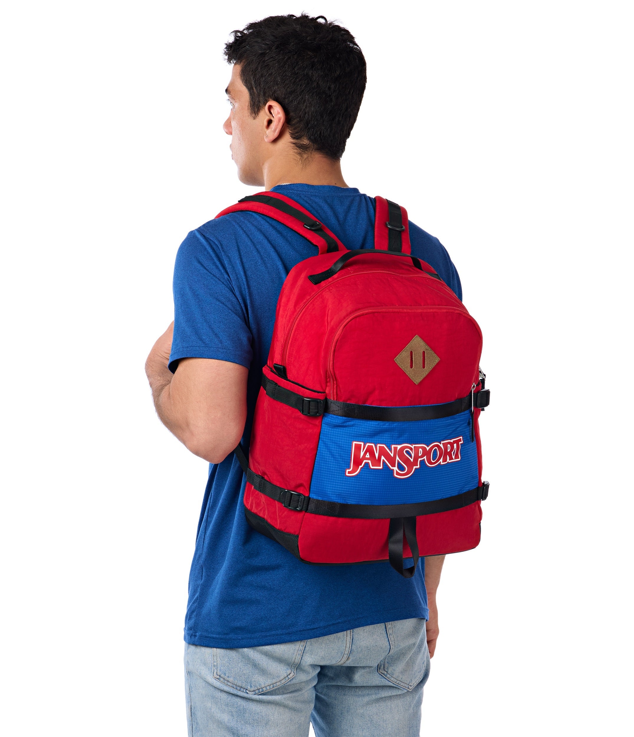 jansport-small-seattle-pack-rucksack-red-tape-laptop image 8