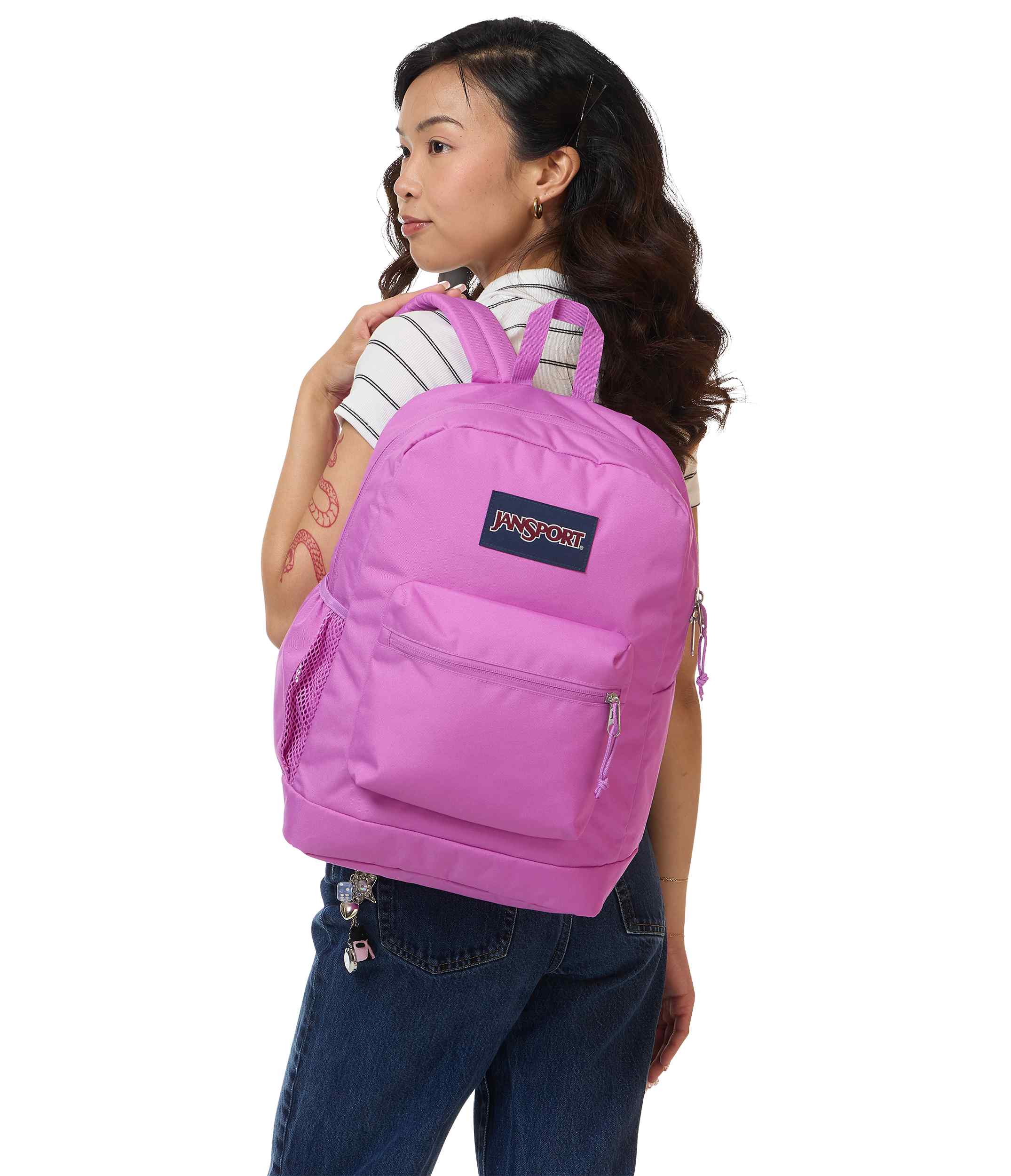 jansport-cross-town-plus-rucksack-digital-fuchsia-laptopfach image 8