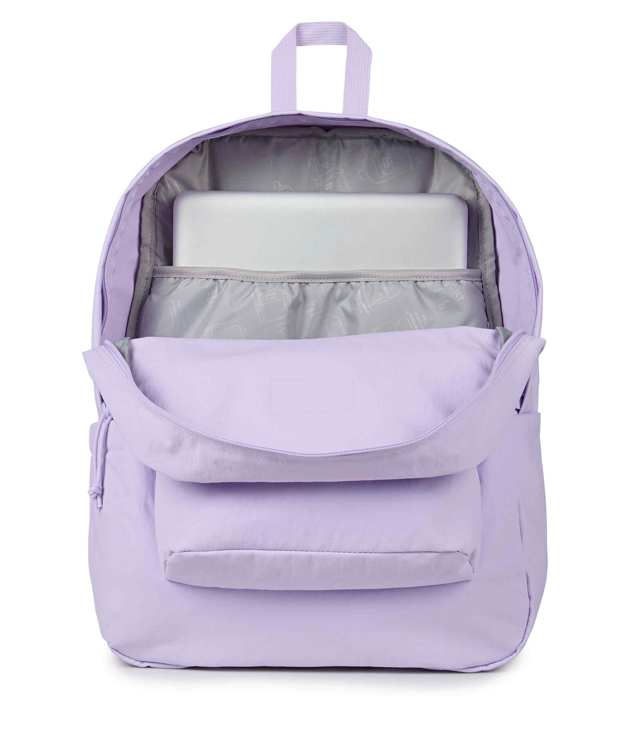 jansport-superbreak-plus-fx-rucksack-pastel-lilac-mit-laptopfach image 6