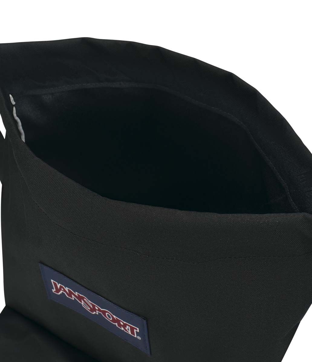 jansport-drawsack-rucksack-schwarz-turnbeutel-mit-kordelzug image 6