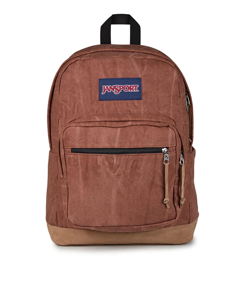 jansport-right-pack-expression-rucksack-canvas-braun image 1