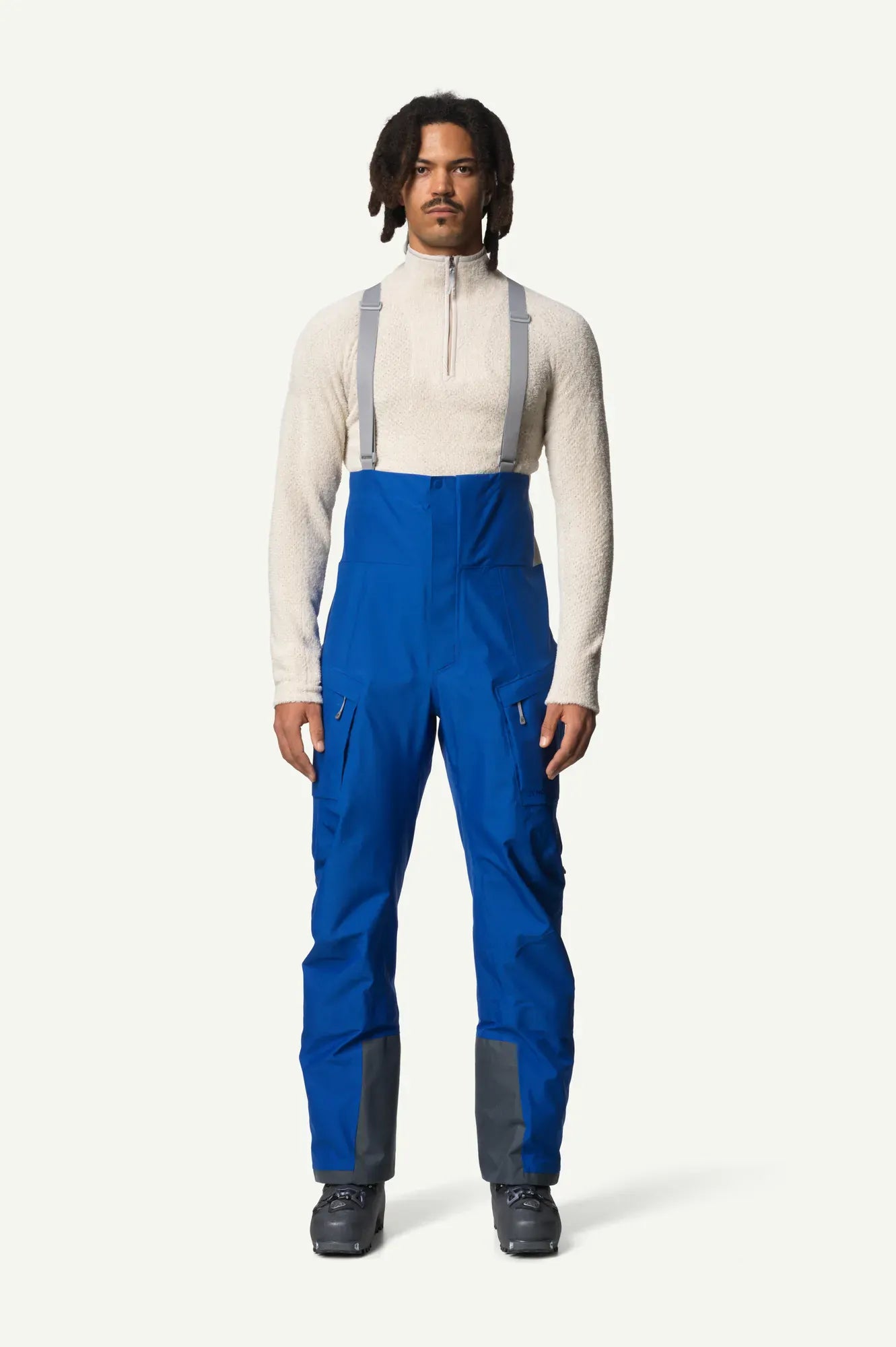 houdini-rollercoaster-bib-pants-herren-sandstorm-shell image 4