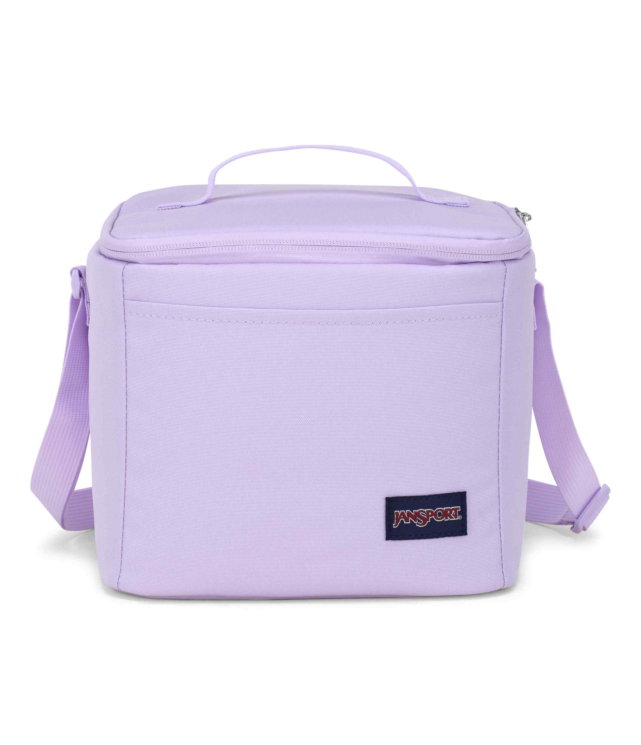 jansport-super-snack-lunchtasche-pastel-lilac-isoliert image 1