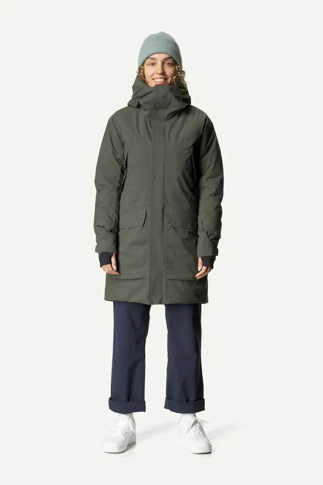 houdini-fall-in-parka-damen-parka-true-black-m-warm image 1