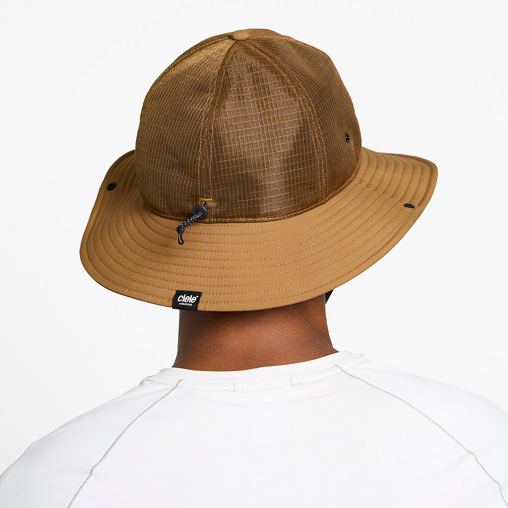 ciele-trlbucket-comp-dark-ochre-bucket-hat-unisex image 4