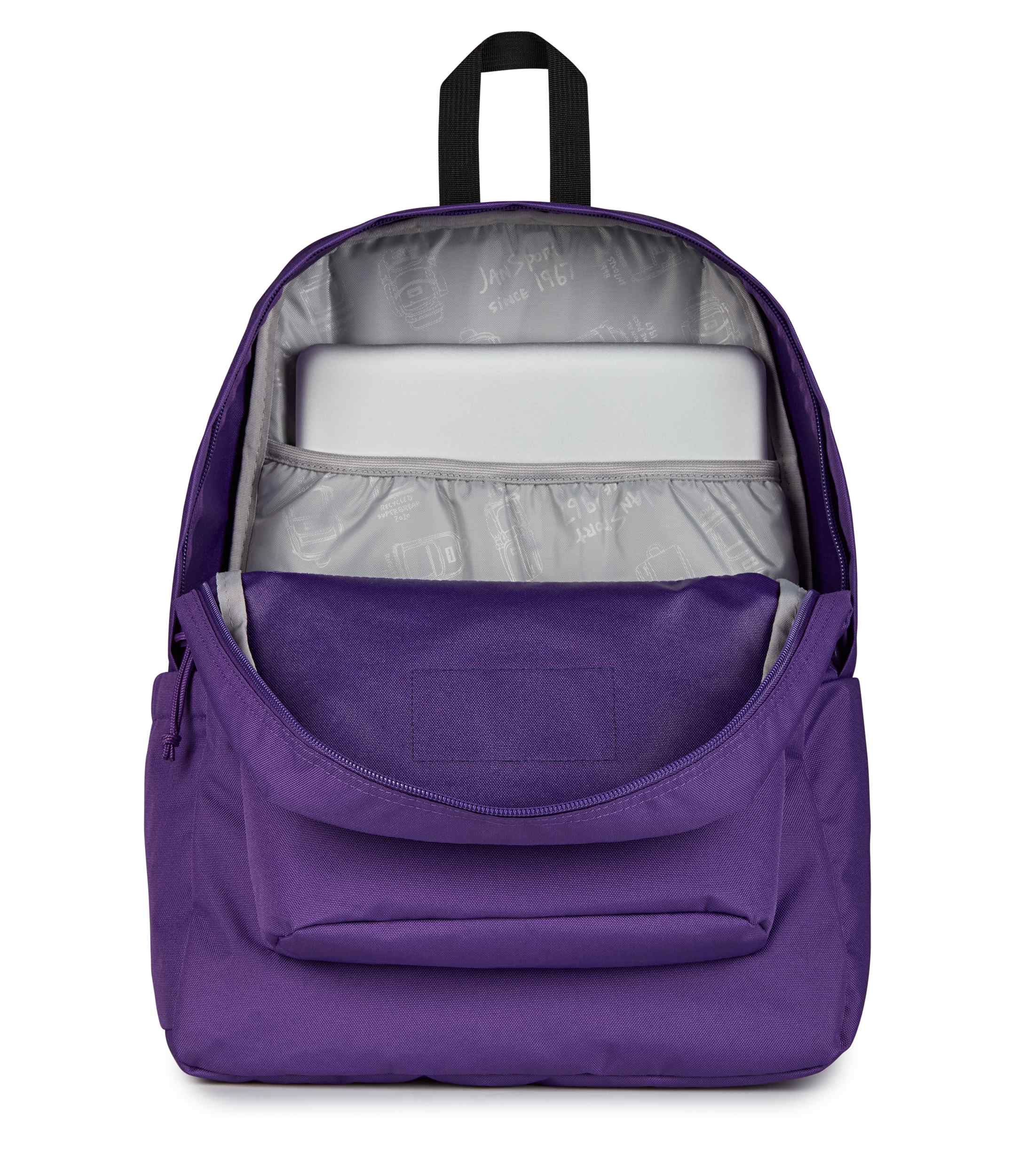 jansport-superbreak-plus-rucksack-grape-jelly-laptopfach image 7