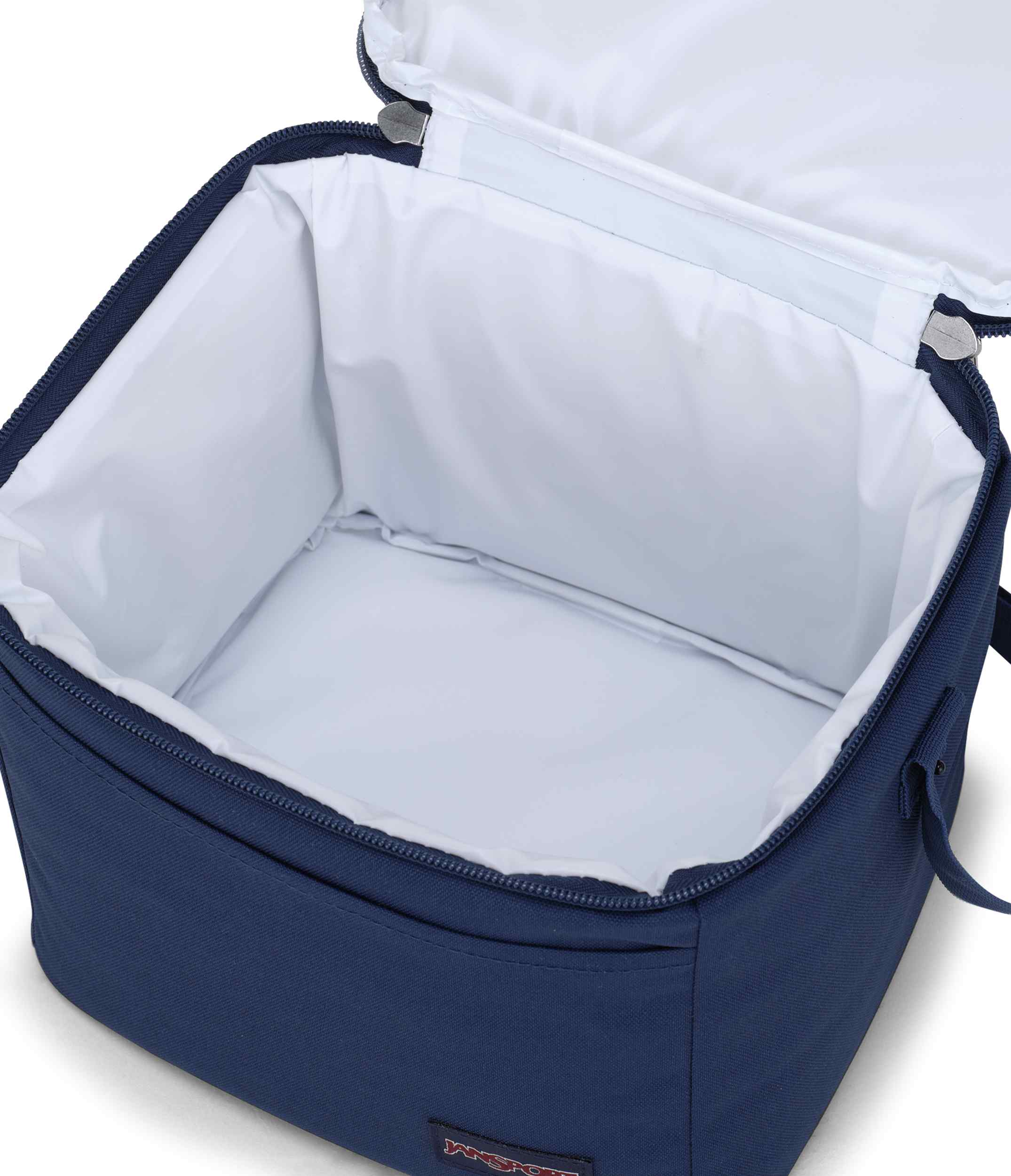 jansport-super-snack-lunch-bag-marineblau-isoliert image 4