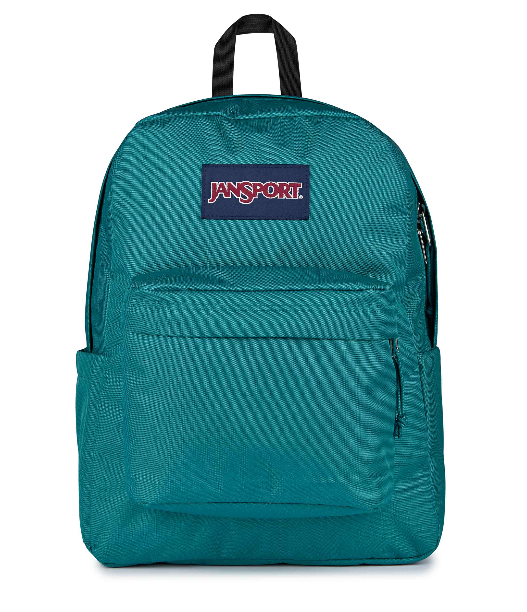 jansport-superbreak-plus-rucksack-emerald-pool-laptop image 1