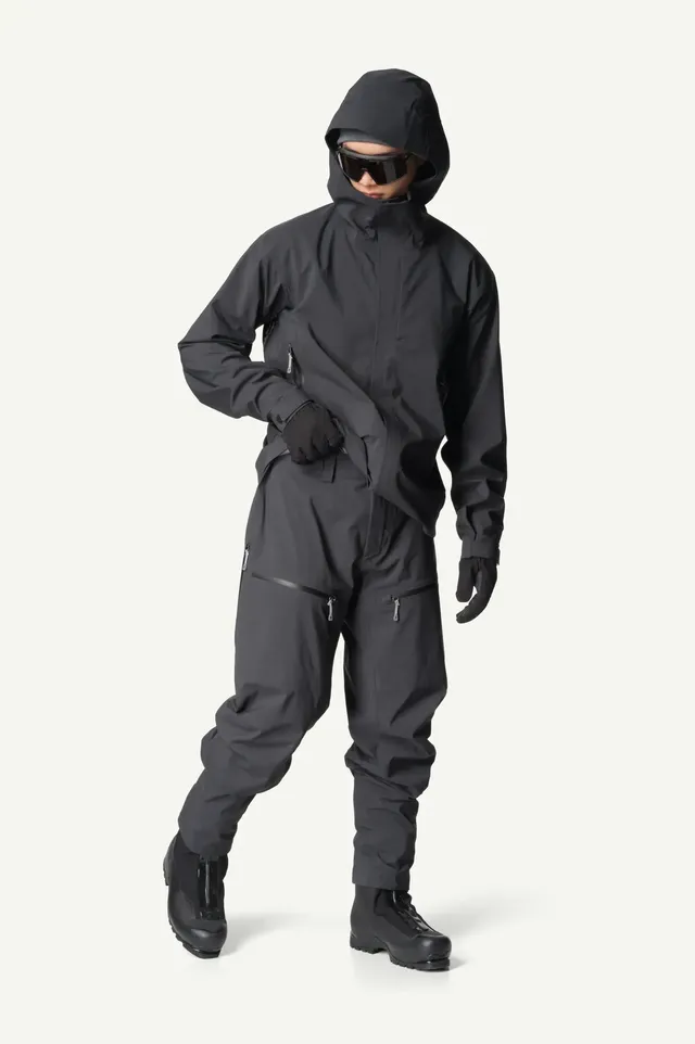 houdini-five-to-nine-pants-hose-true-black-m-wasserdicht image 1