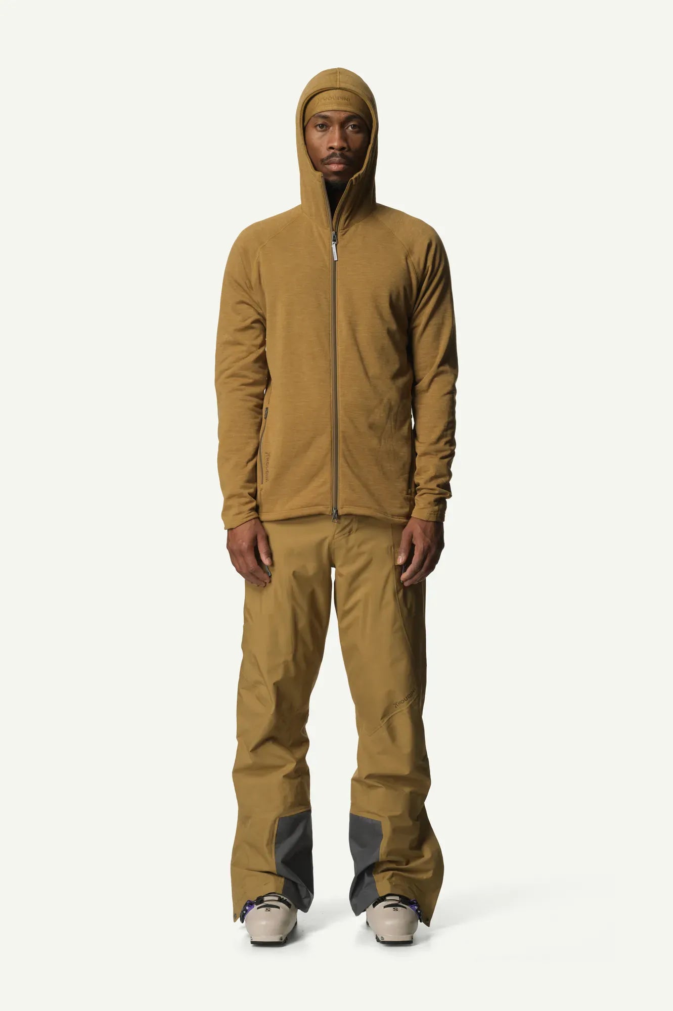 houdini-outright-houdi-herren-fleecejacke-greenish-gold-leicht image 1