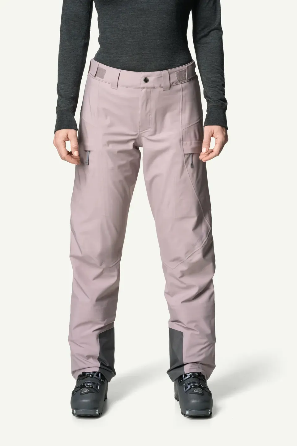 houdini-w-s-ride-pants-skihose-true-black-s-wasserdicht image 1