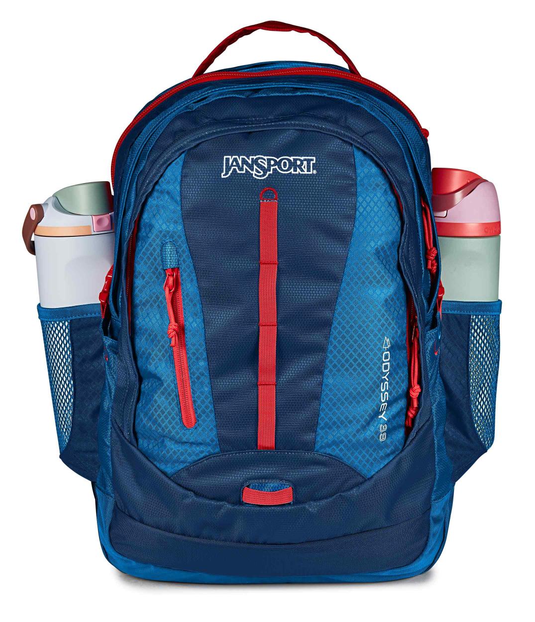 jansport-odyssey-rucksack-navy-gro-mit-h-ftgurt-laptopfach image 5