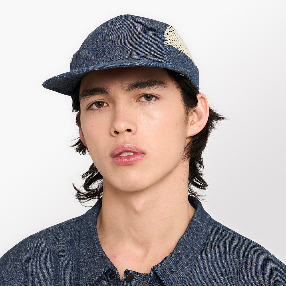 ciele-gocap-long-brim-denim-laufcap-indigo image 3