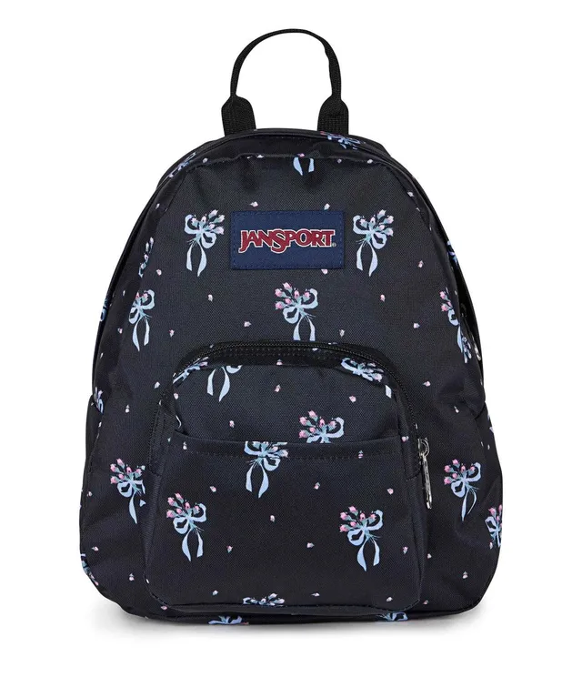 jansport-half-pint-mini-rucksack-pastel-petal-black image 1