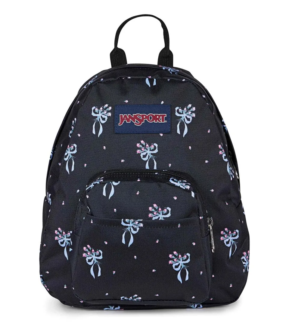 jansport-half-pint-mini-rucksack-pastel-petal-black image 1