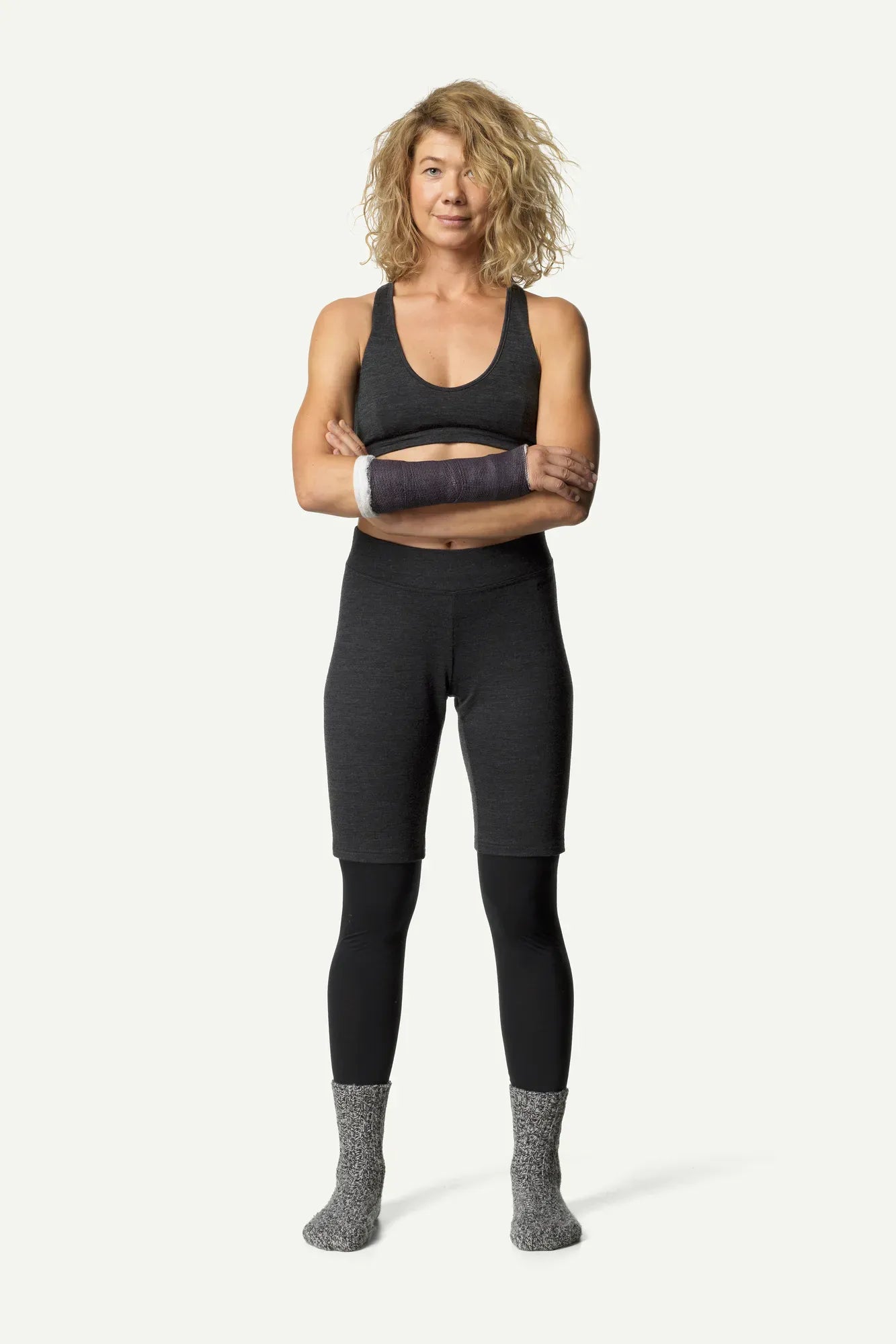 houdini-pace-wander-bra-sport-bh-true-black-merino image 1