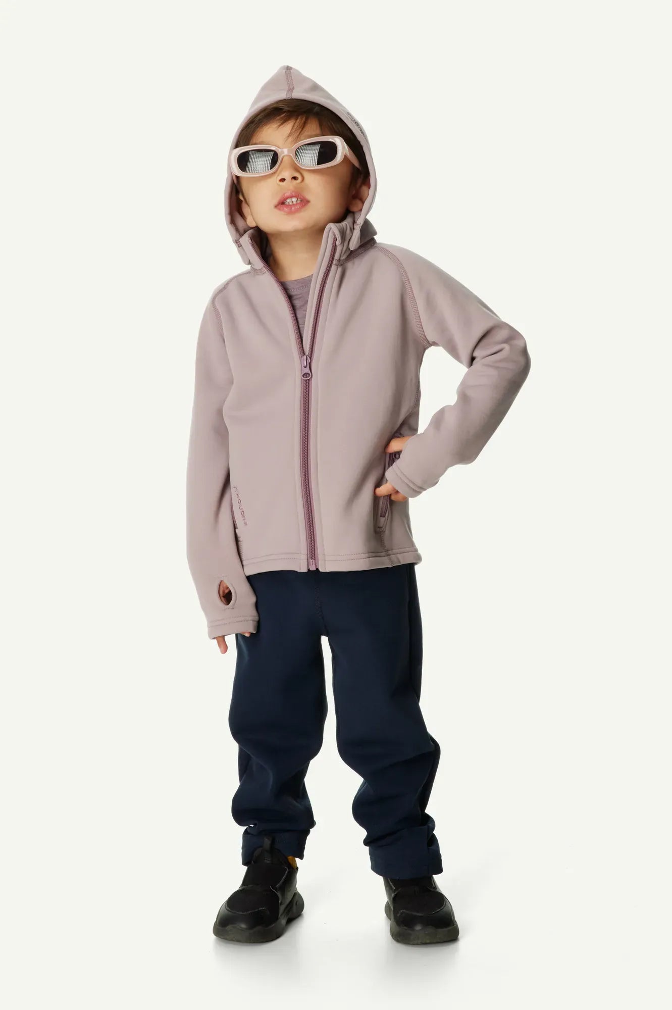 houdini-power-houdi-kinder-fleecejacke-sky-purple image 2
