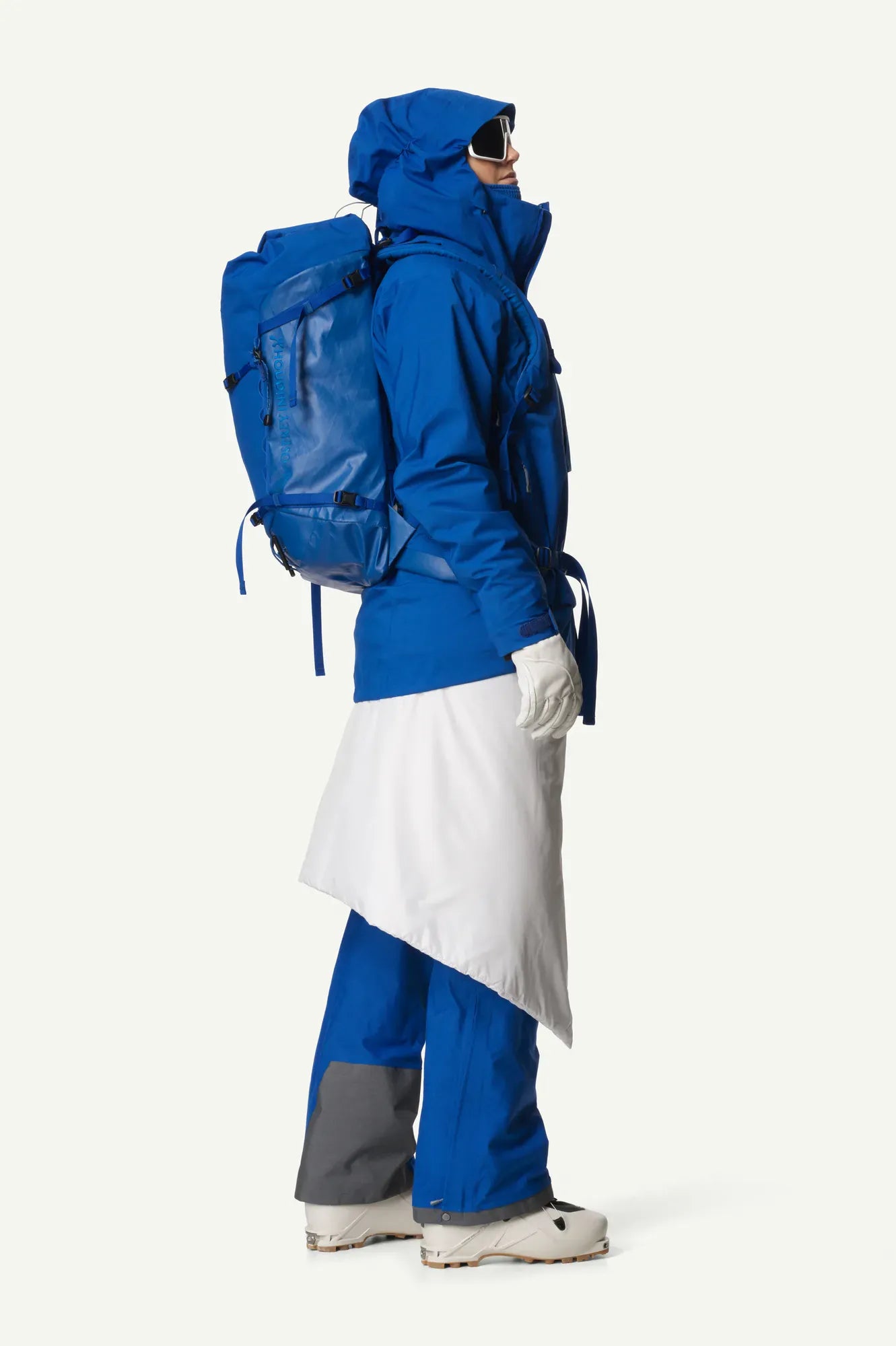 houdini-rollercoaster-jacket-damen-skijacke-tribe-blue-hardshell image 3