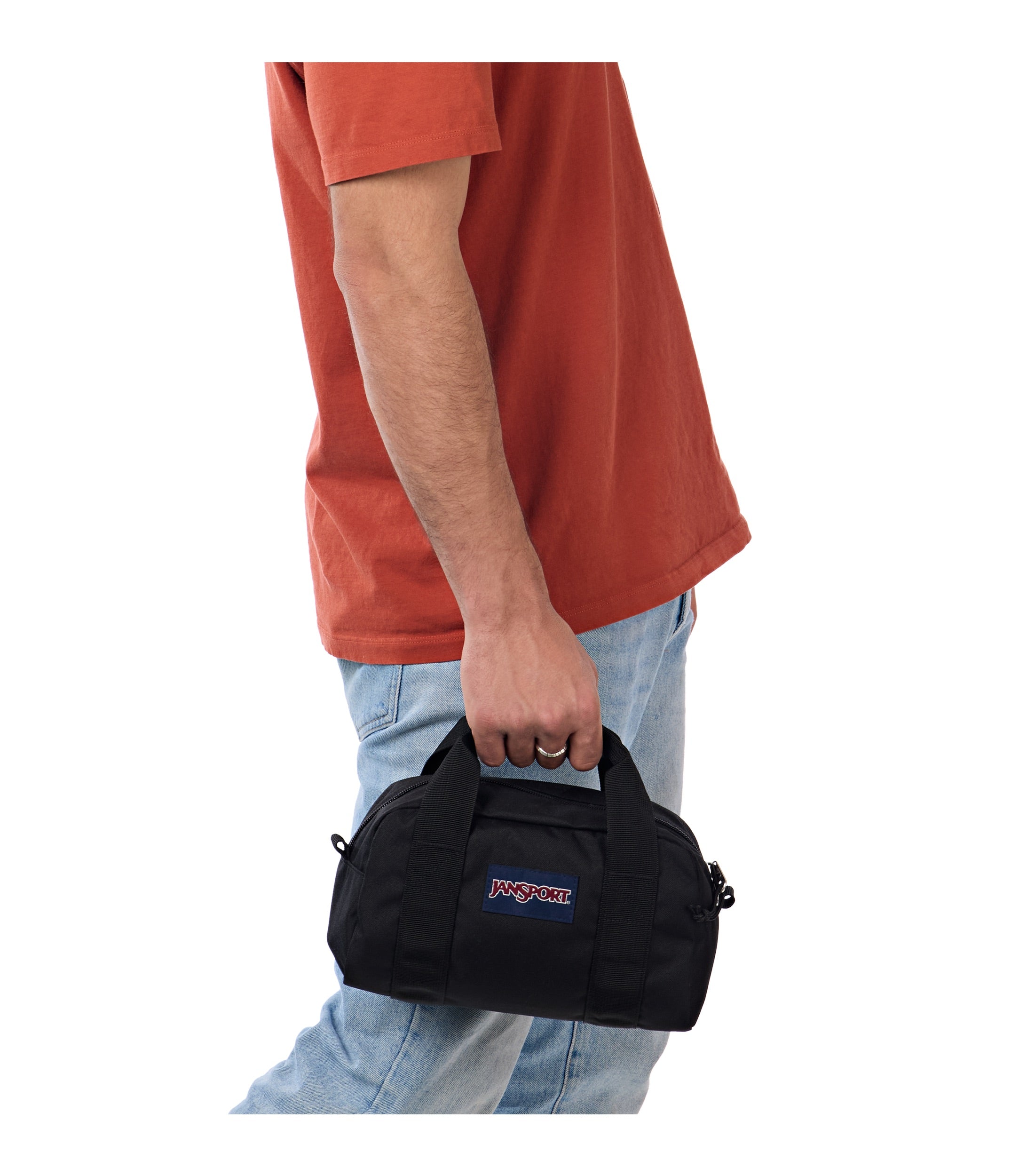 jansport-weekender-mini-duffle-reisetasche-schwarz image 6