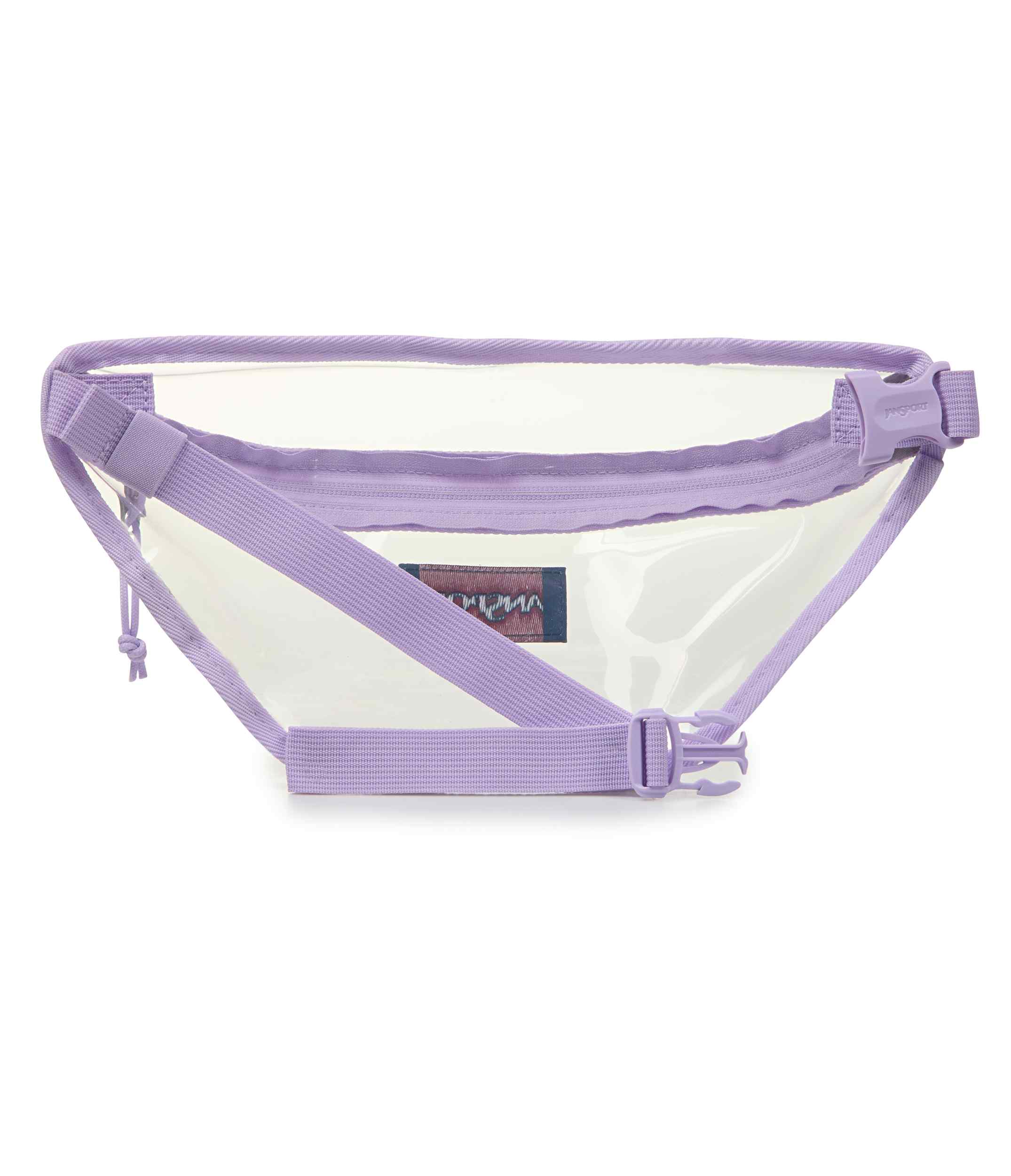 jansport-clear-waistpack-g-rteltasche-pastel-lilac-transparent image 3