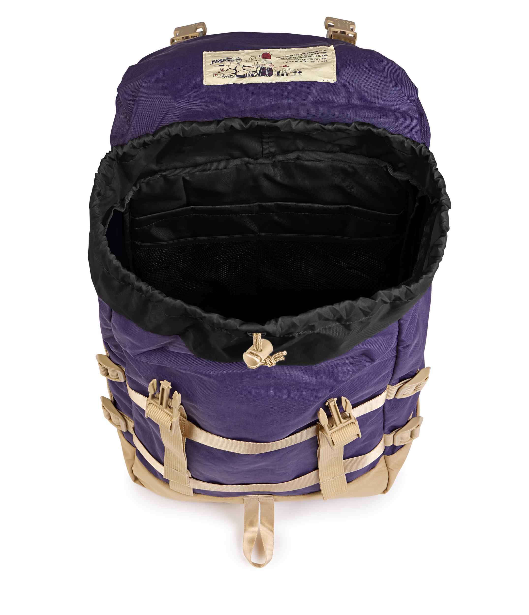 jansport-skip-pack-rucksack-amethyst-angst-mit-laptopfach image 4