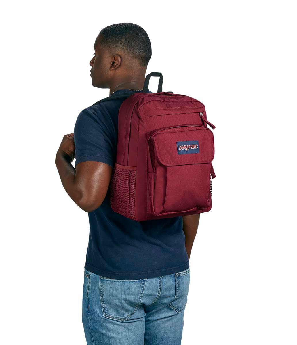 jansport-union-pack-rucksack-russet-rot-organizer image 3