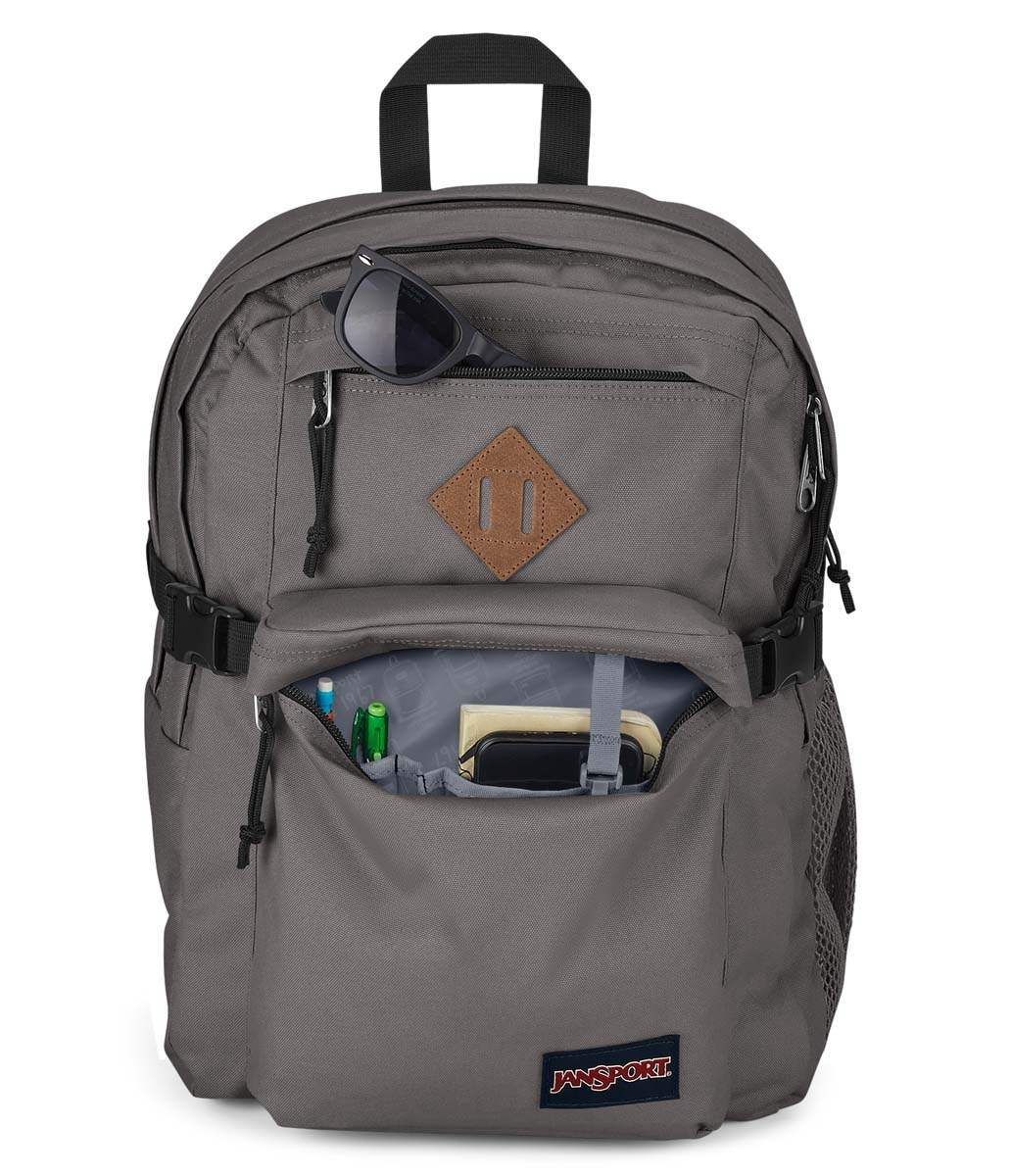 jansport-main-campus-rucksack-graphite-grey-mit-laptopfach image 4