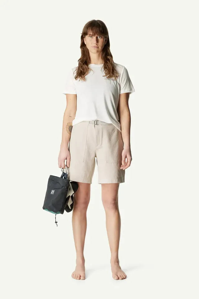 houdini-corespun-chore-shorts-damen-shorts-sandstorm-recycelt image 1