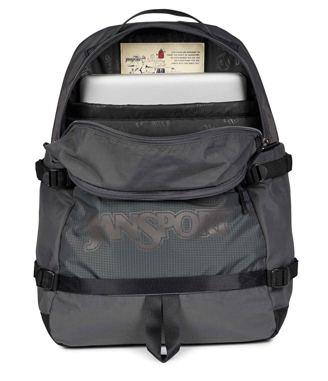 jansport-small-seattle-pack-rucksack-smokey-grit-laptopfach image 6