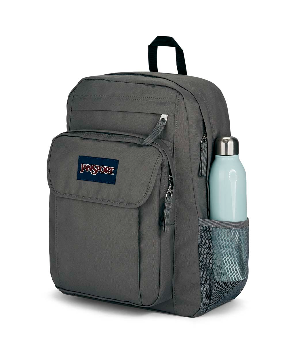 jansport-union-pack-rucksack-graphite-grey-mit-laptopfach image 2