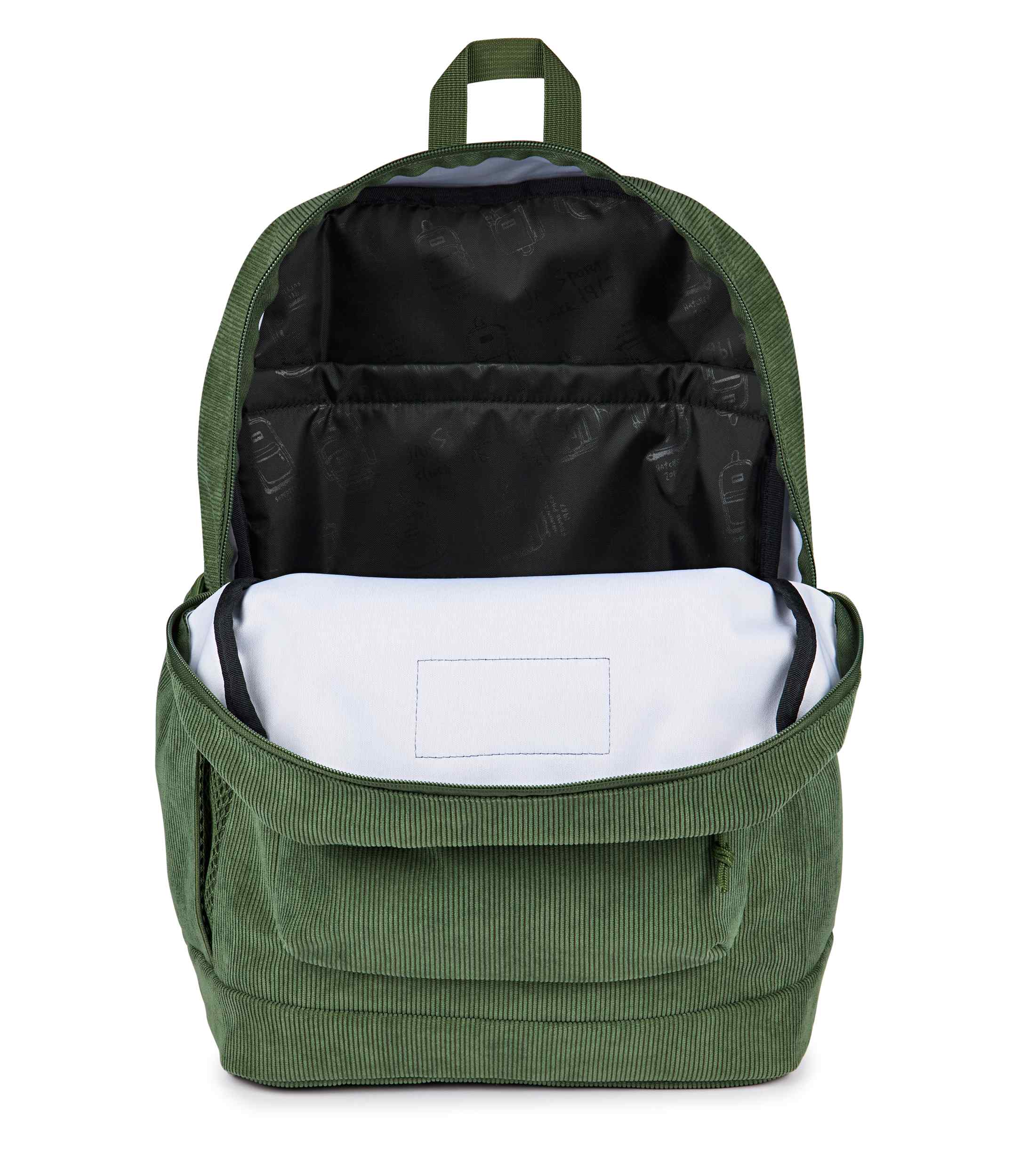 jansport-cross-town-plus-remix-rucksack-cargo-green image 5