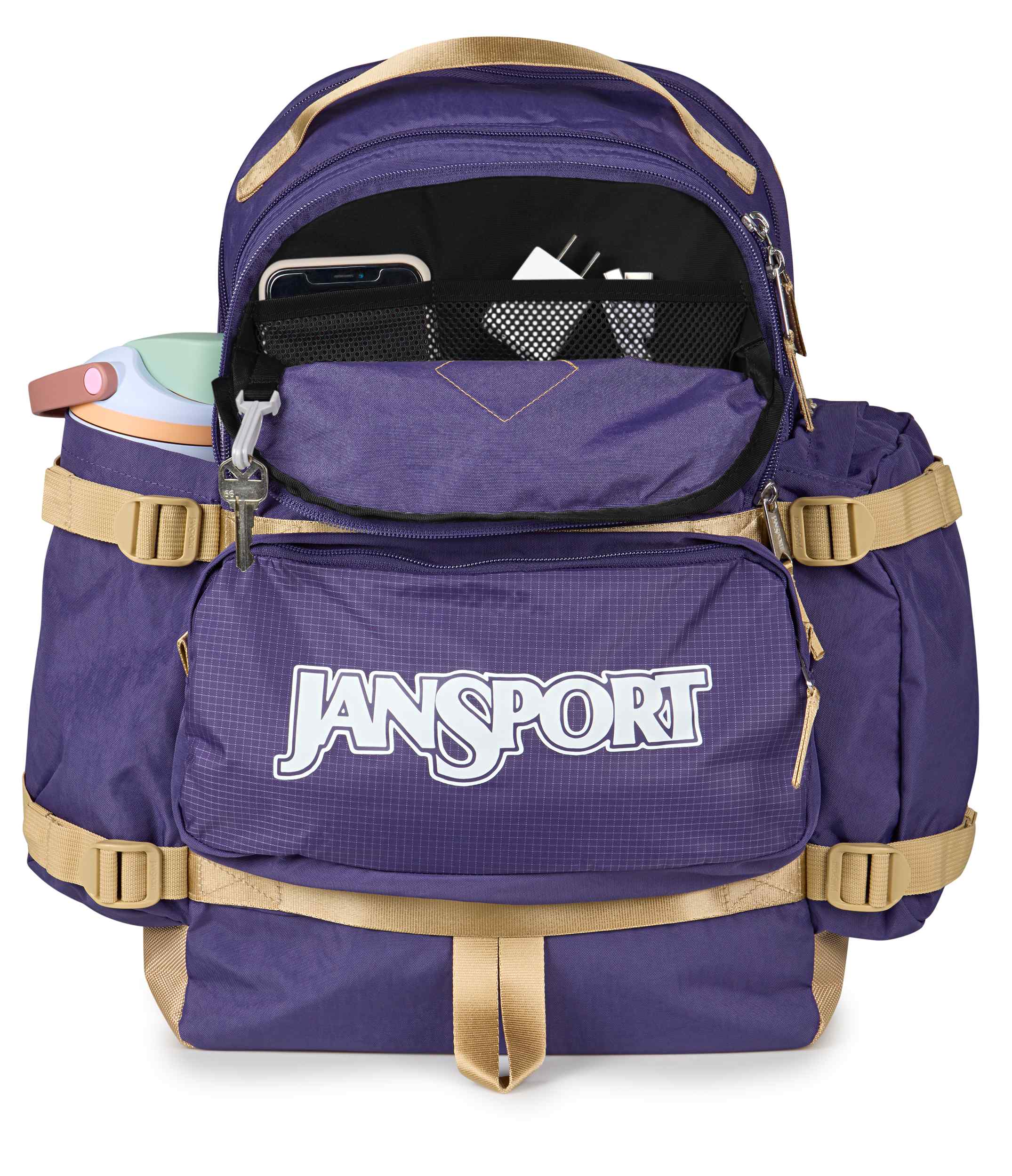 jansport-seattle-pack-rucksack-amethyst-angst-mit-fleecefutter image 6