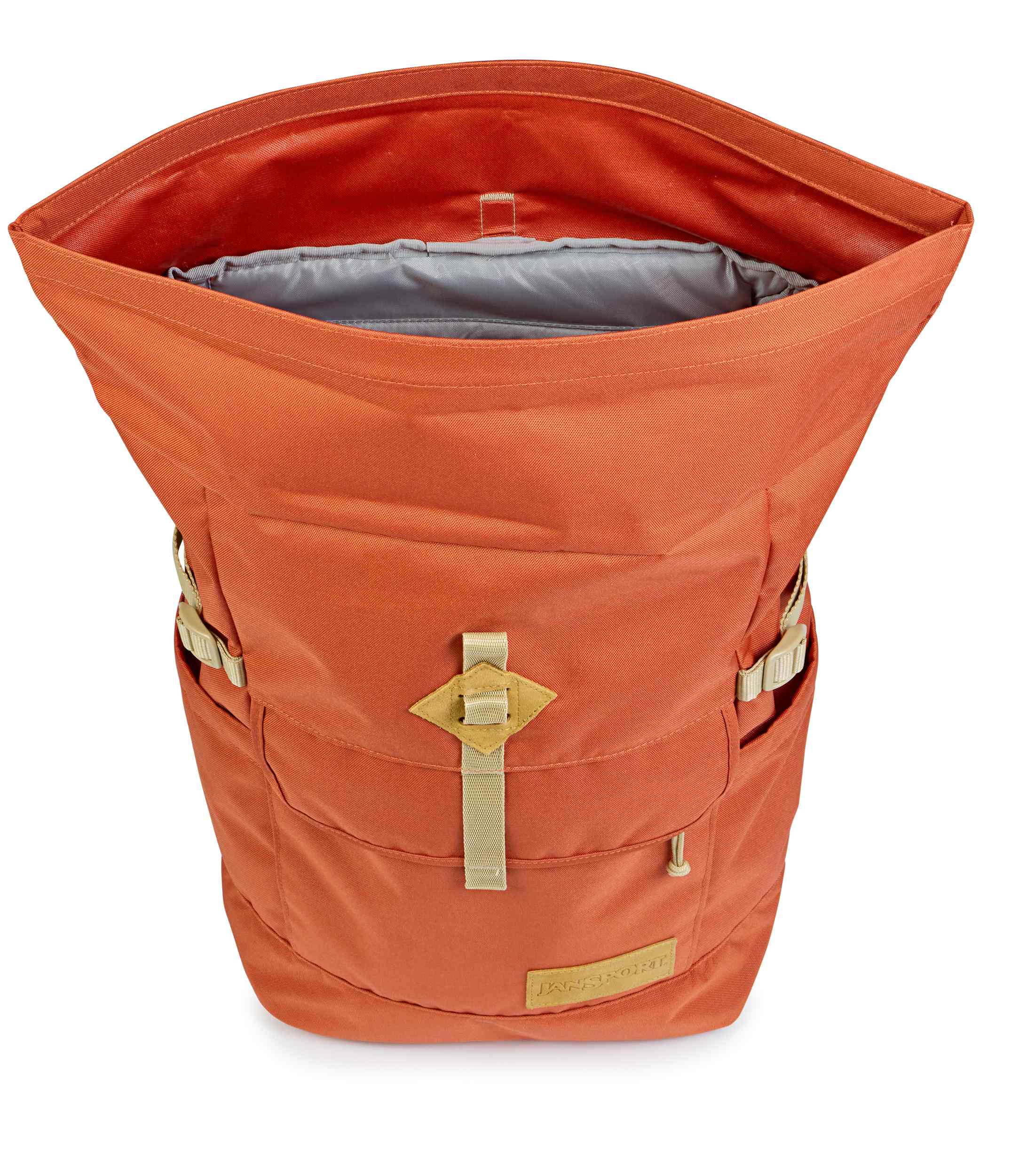 jansport-hatchet-rolltop-rucksack-dune-rot-mit-laptopfach image 4