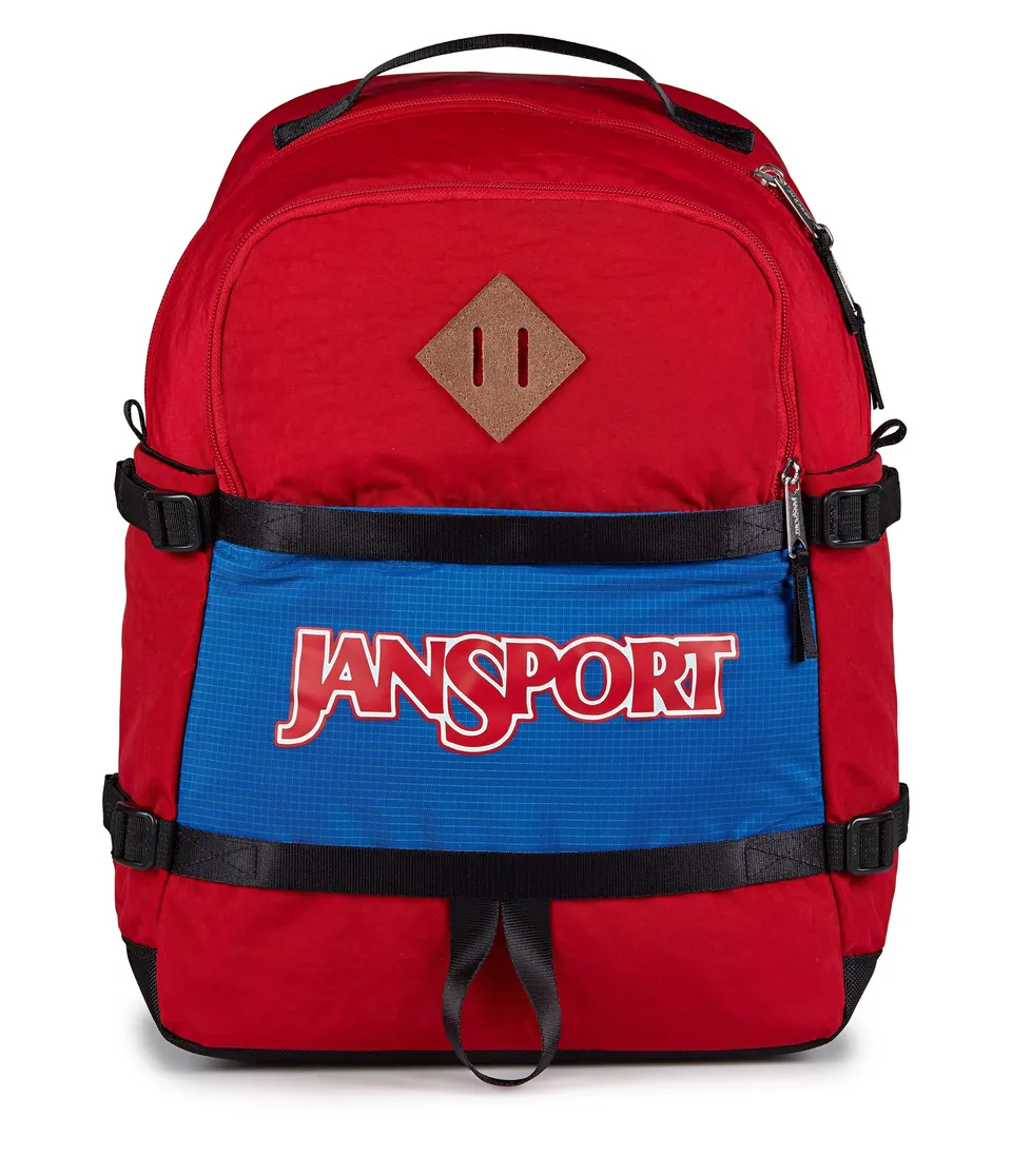 jansport-small-seattle-pack-rucksack-red-tape-laptop image 1