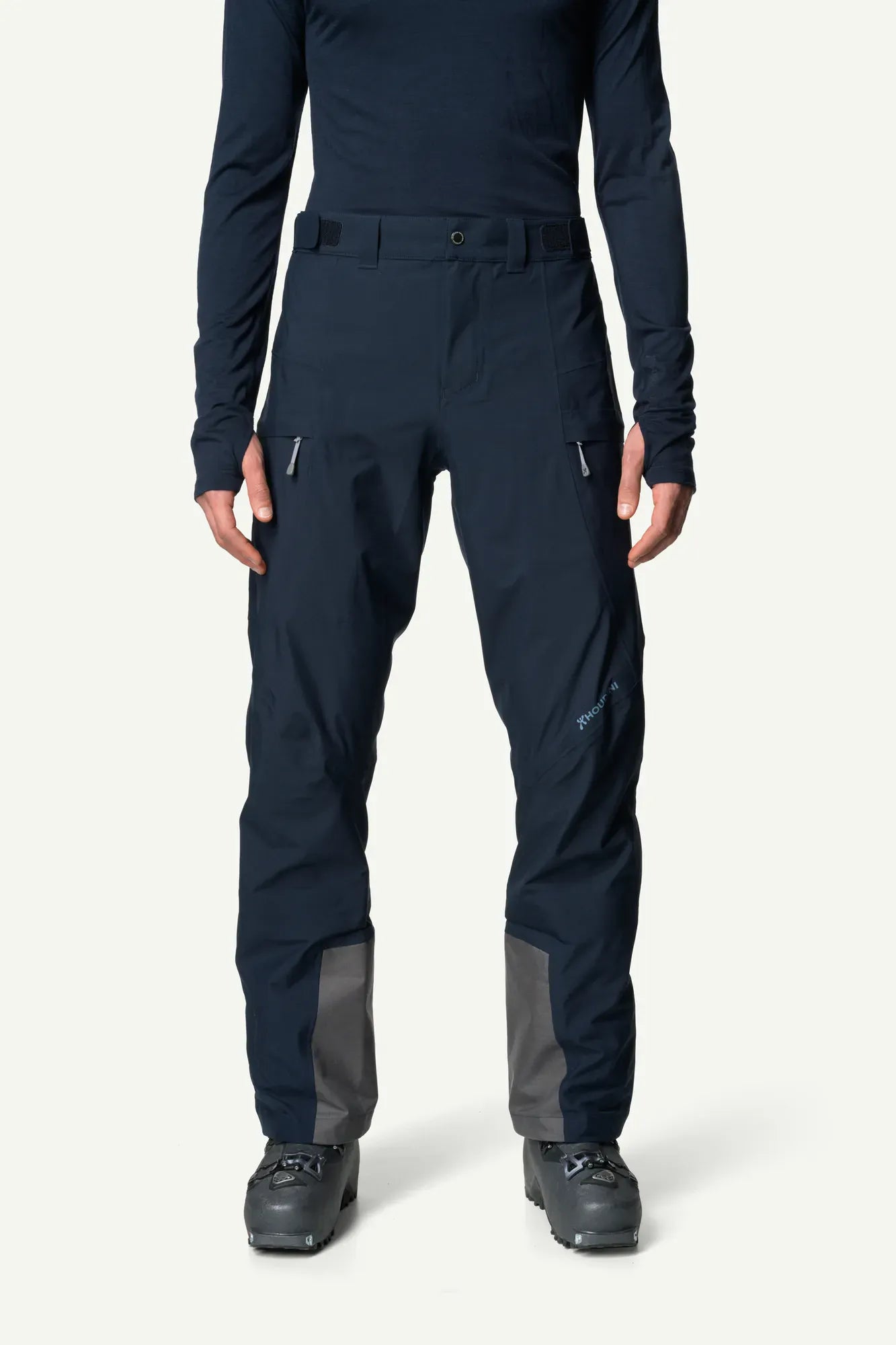 houdini-ride-m-s-ride-pants-skihose-blue-illusion-wasserdicht image 1