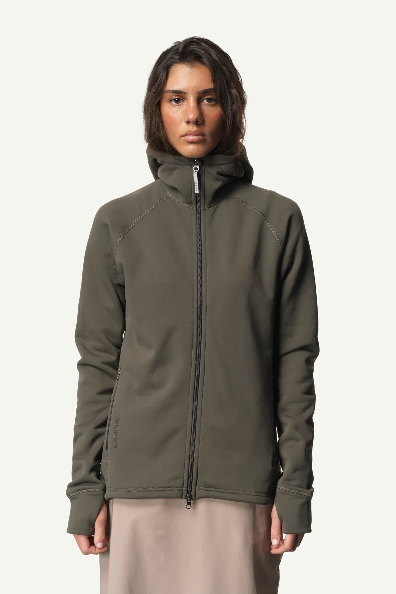 houdini-power-houdi-fleecejacke-damen-true-black-warm image 3