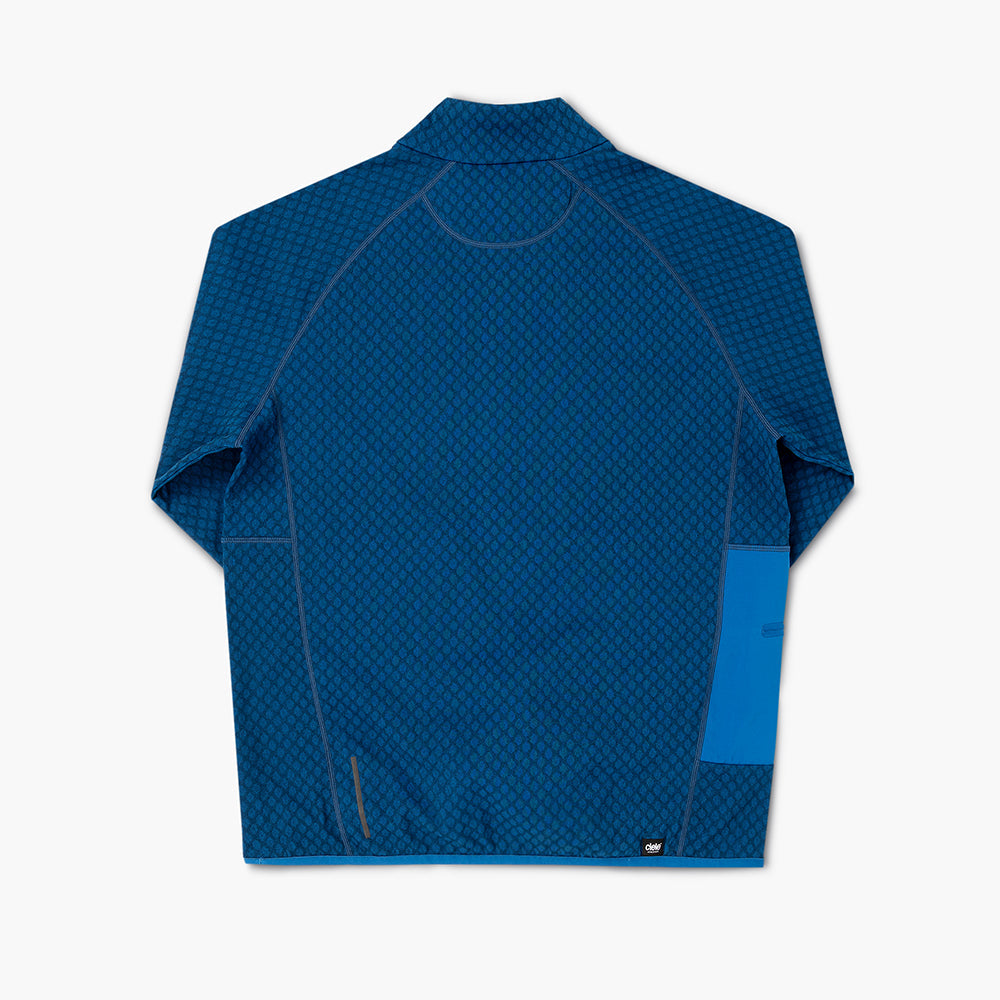 ciele-vlvhalfzip-laufpullover-herren-azure-fleece image 2