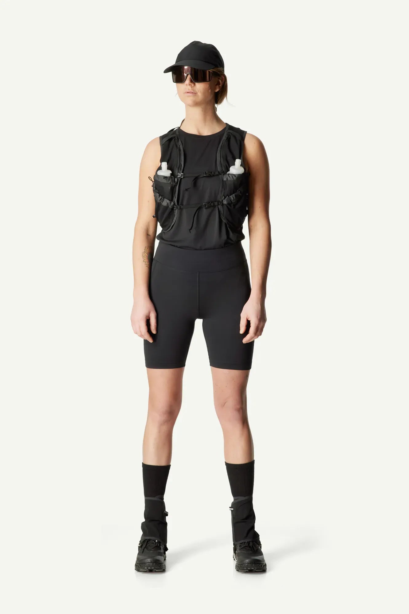 houdini-pace-trail-short-tights-damen-true-black image 1