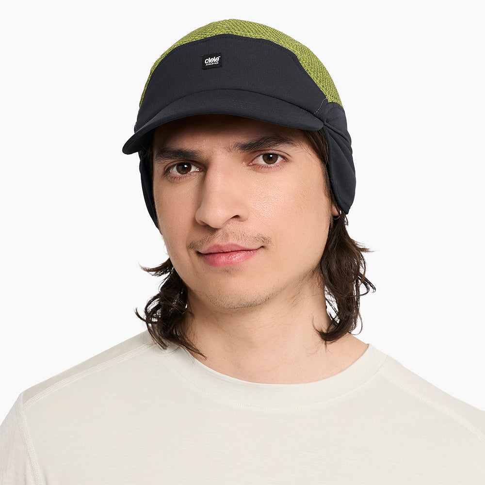 ciele-fstcap-sc-fltwnd-iconic-athletics-laufkappe-lime-green image 2