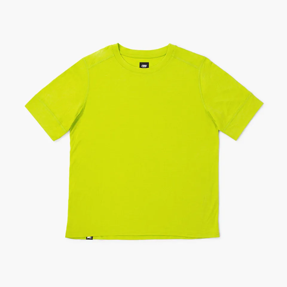 ciele-w-hlstshirt-t-shirt-damen-lime-green-merino image 1